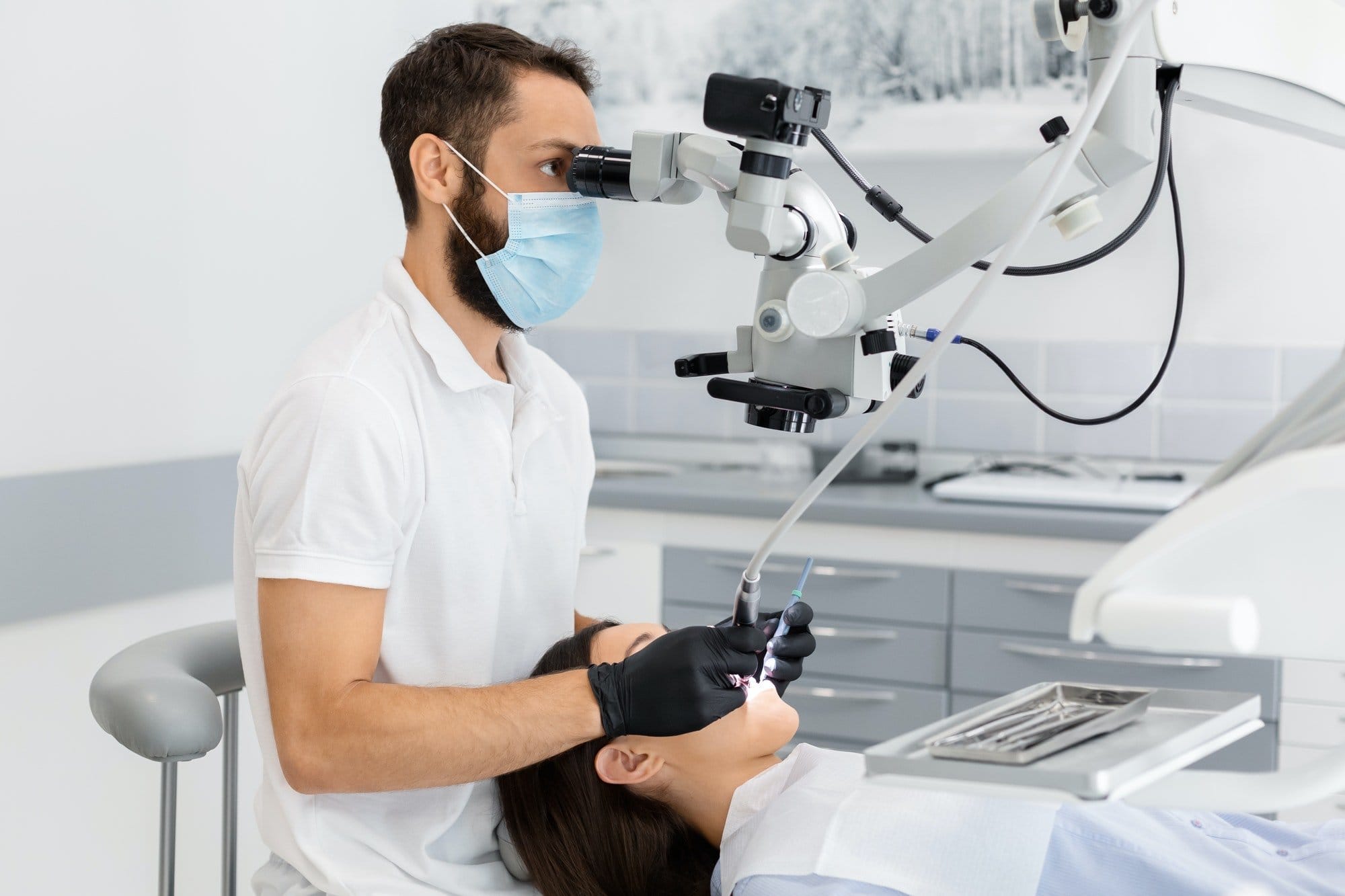 Cosmetic Dentistry In Kota Kinabalu 13 Professional dentist using modern technologies in treatment