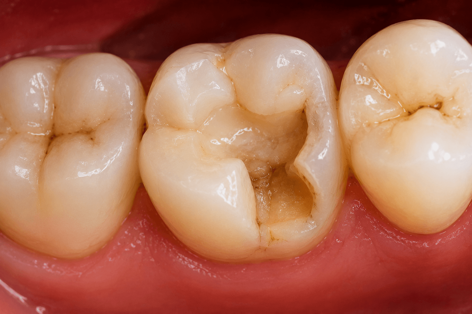 Large fillings and weak tooth structure