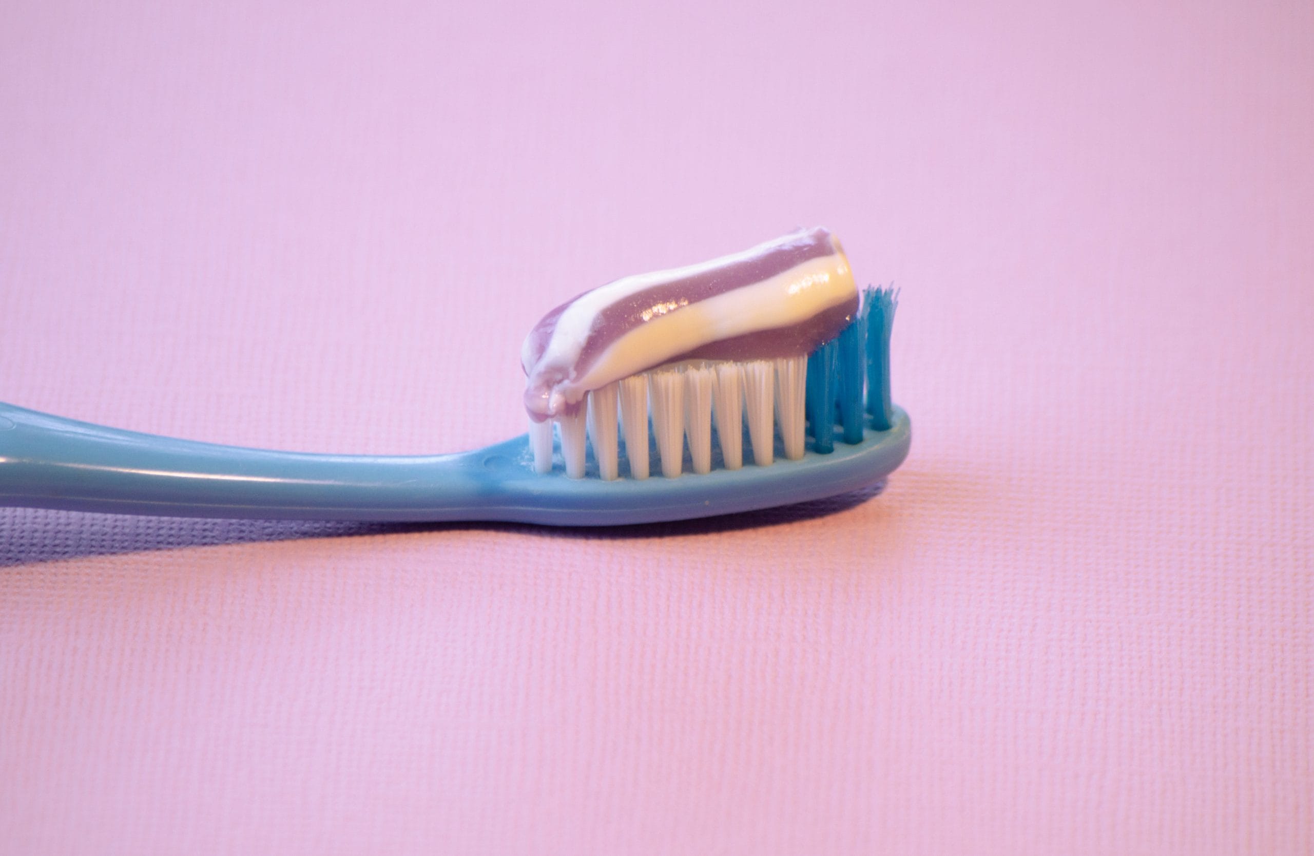 Toothbrush and toothpaste