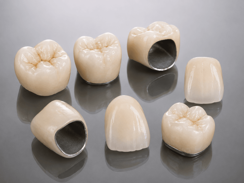 Porcelain-fused-to-metal (pfm) crowns