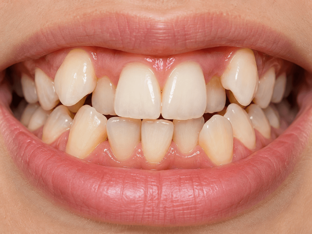 Crowded or crooked teeth