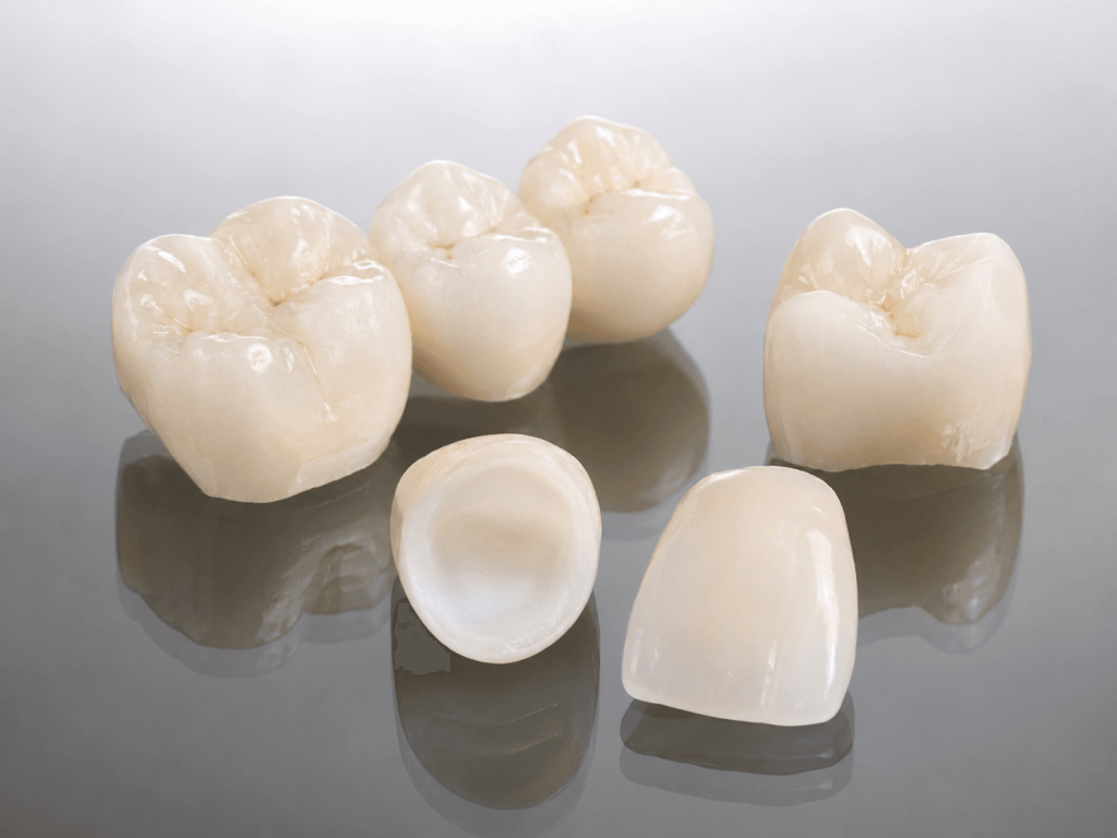 Zirconia crowns